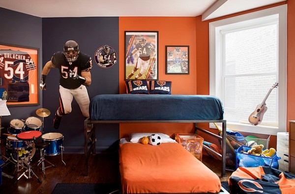 Boys Sports Bedroom Decorating Ideas