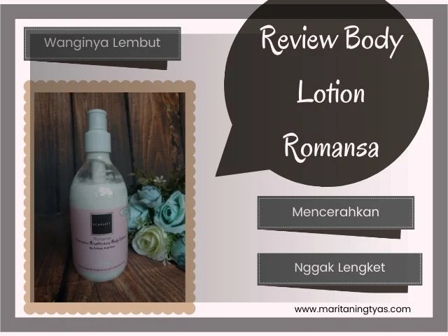 review scarlett whitening body lotion romansa