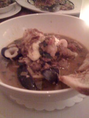 Seafood Soup at the Majestic