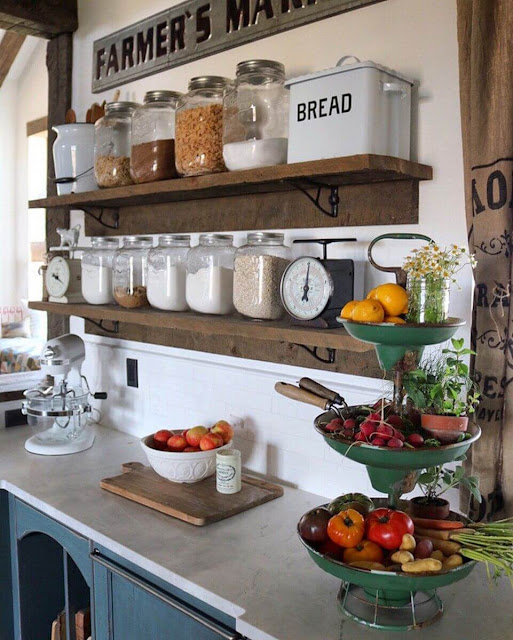 20+ Beautiful Open Kitchen Shelving Ideas