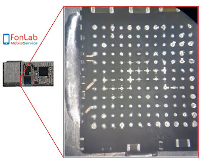 iPhone 7 - 7 Plus Audio IC broken lines