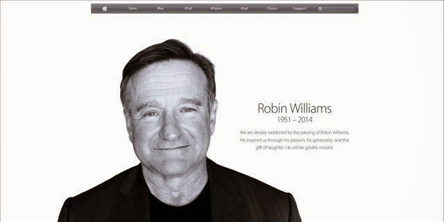 Robin Williams, Apple dedica un tributo all’attore scomparso 