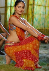 Anushka Shetty Hot Saree Photos