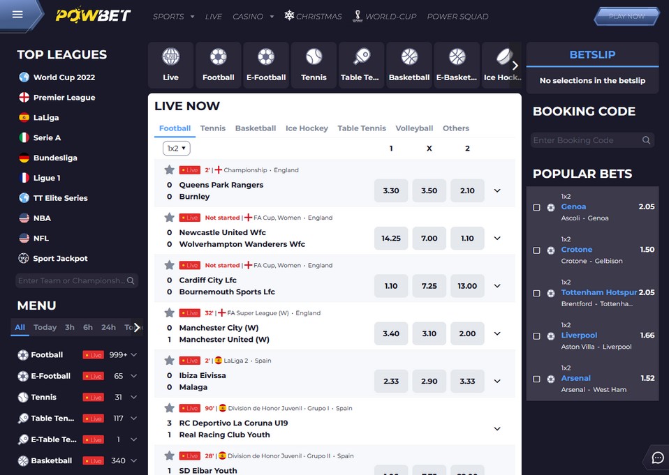 Powbet Screen