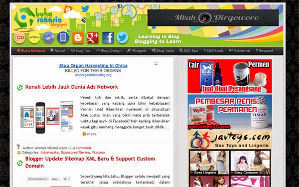 Situs Blogger Populer di Indonesia Terbaru 2015