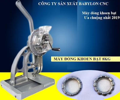 Máy đóng khoen bạt 