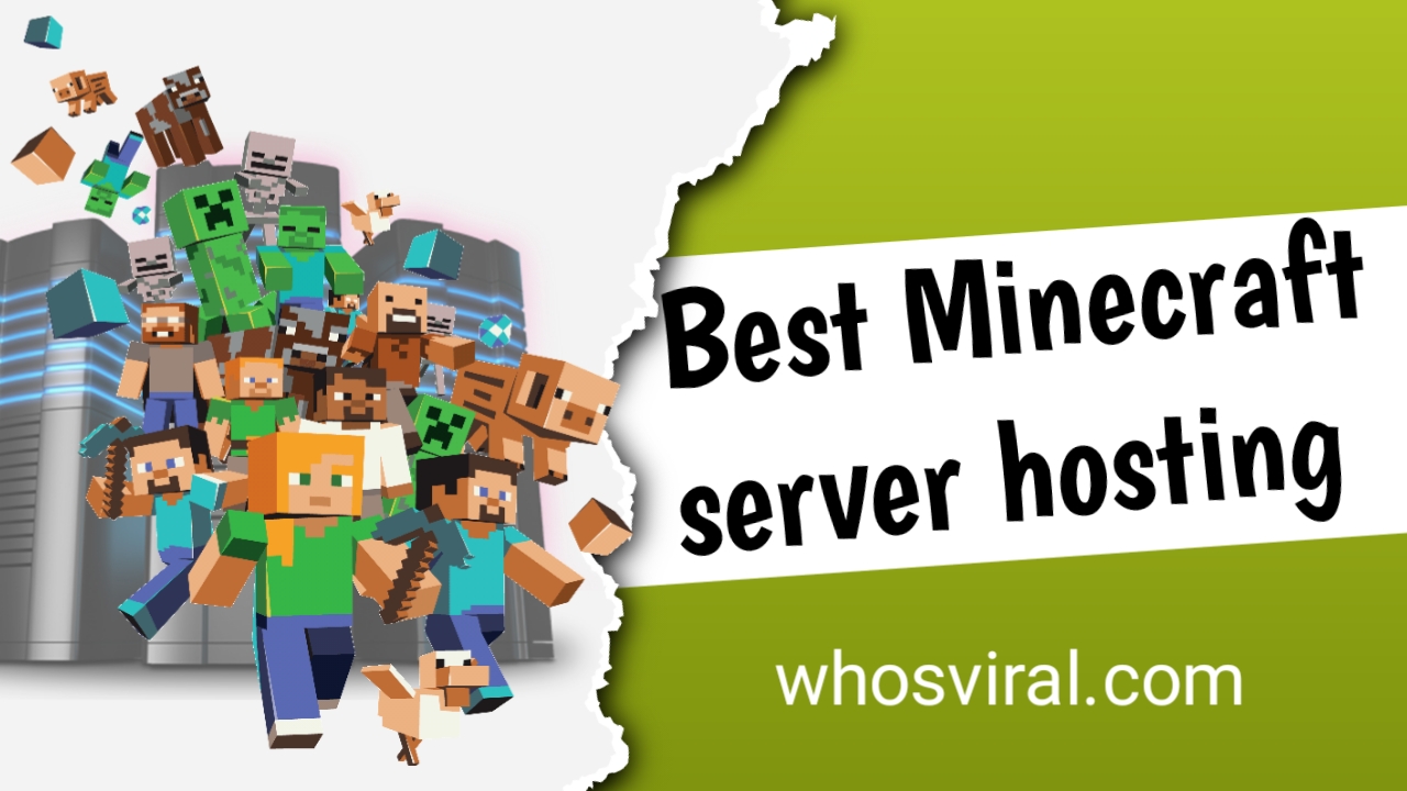 Best Minecraft server hosting whosviral.com