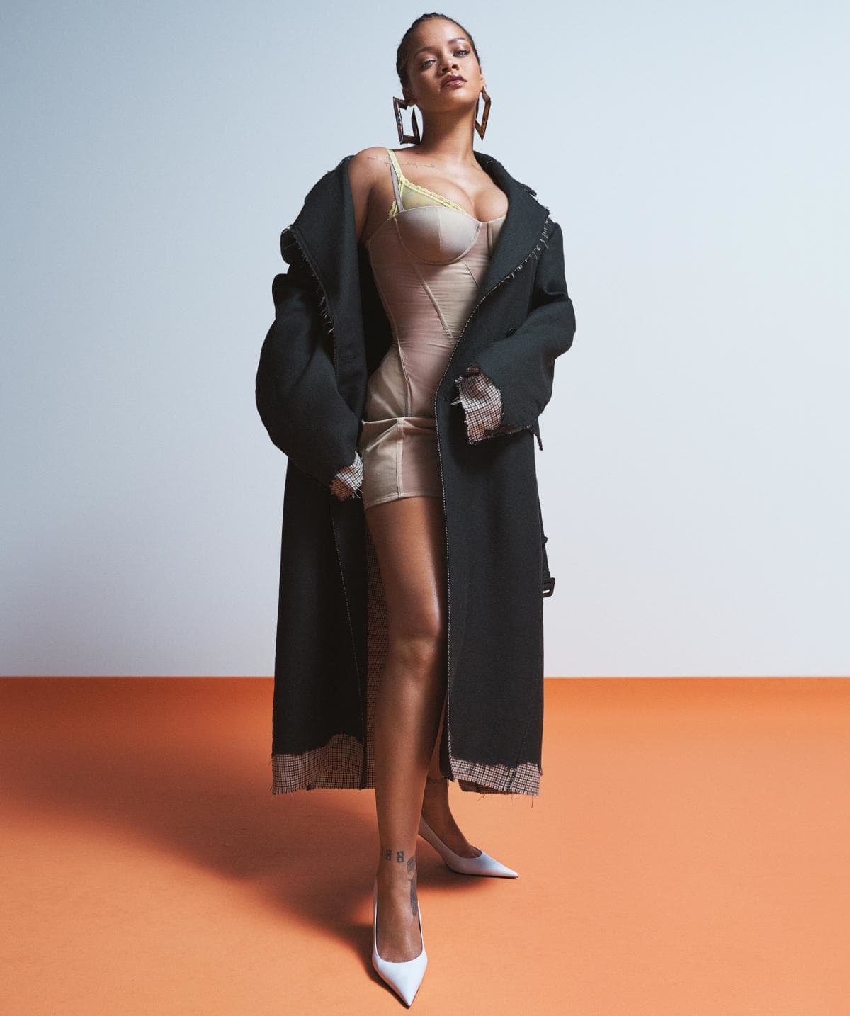 Rihanna sexy fashion model photo shoot