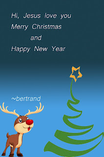 Christmas Card bertrand