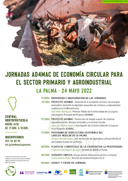 Jornadas AD4MAC de economía circular para el sector primario y agroindustrial