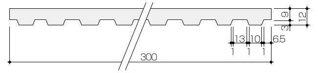 キューブ12ストライプ12T