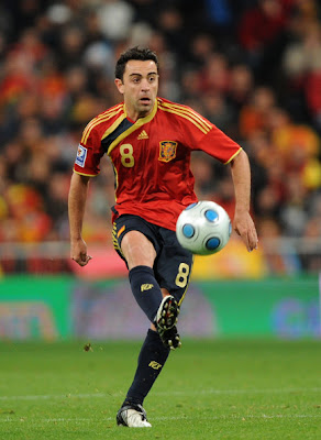 Xavi Hernandez World Cup 2010 Football Poster