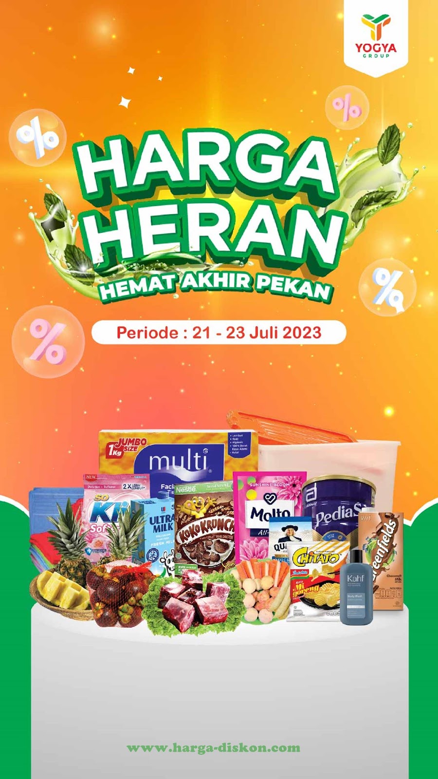 Promo Toserba YOGYA Akhir Pekan 21 - 23 Juli 2023