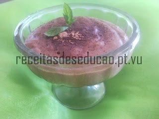 mousse de cacau