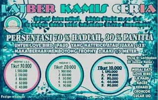 Jadwal LATBER Kamis Ceria JPC Majasari, Kamis 23 November 2017
