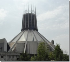 Modern Catholic Church in Liverpool