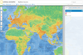 Human Footprint map of the world