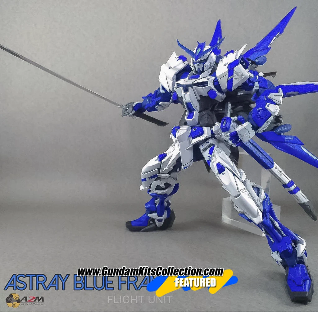 Custom Build: MG 1/100 Gundam Astray Blue Frame + Flight Unit