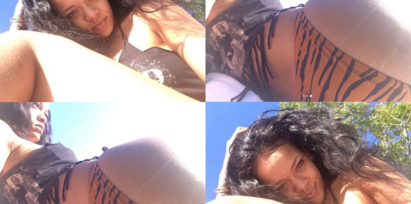See Rihanna’s Response to A Fan Who Complained About Her Stretch Marks