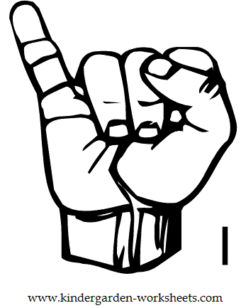 Sign Language Alphabet Flash Cards 
