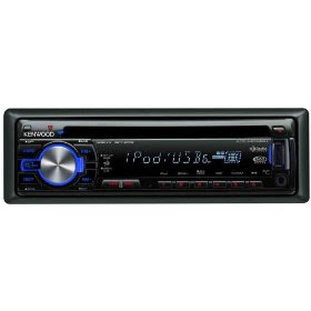 Kenwood KDC-MP342U WMA/MP3 CD Receiver with Satellite/HD Radio/Bluetooth Ready Front Panel USB/AUX Input