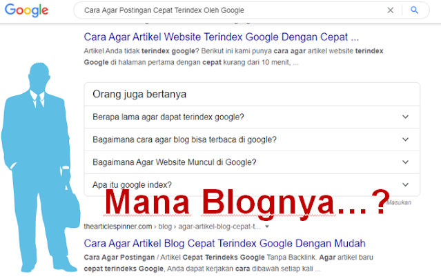 Cara Agar Postingan Cepat Terindex Oleh Google