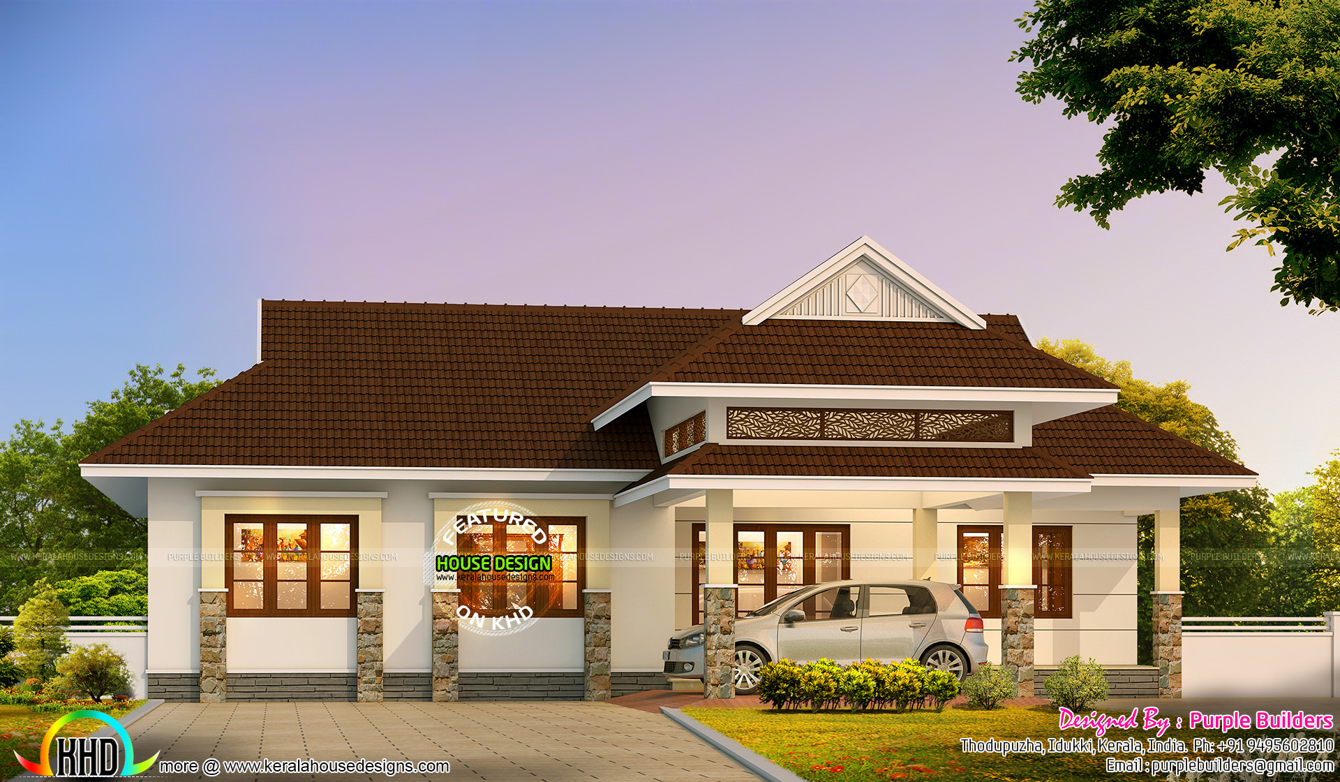  New  style  Kerala  home  design  Kerala  home  design  and 