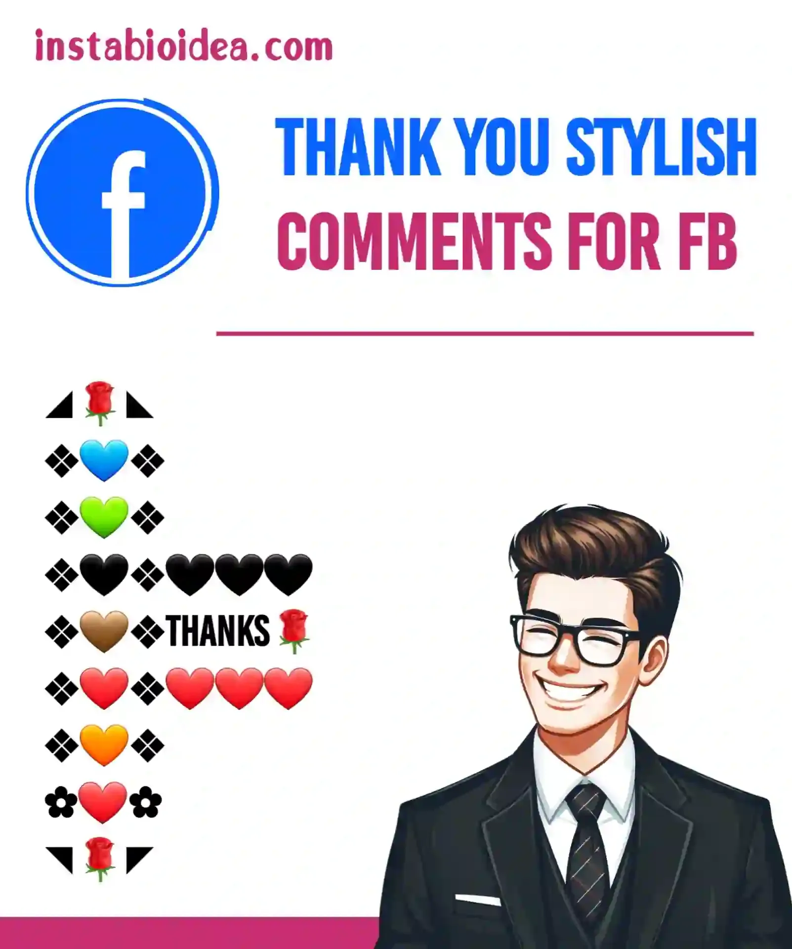 thankyou stylish comments for fb image