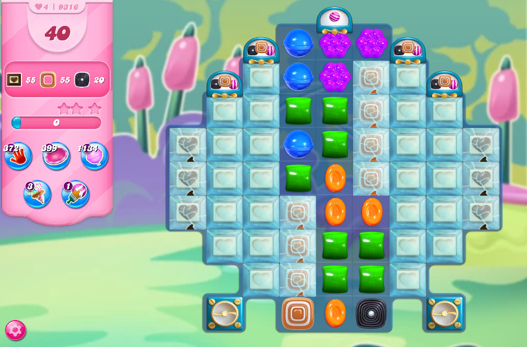 Candy Crush Saga level 9316