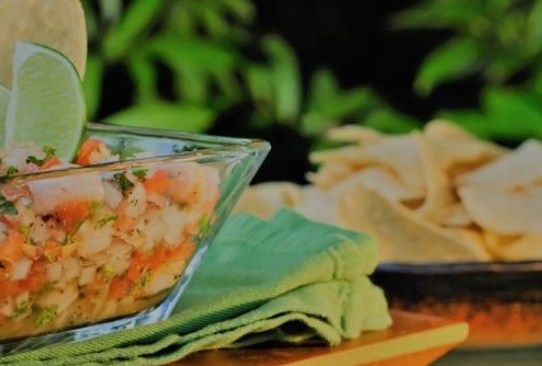 Peruvian Shrimp Ceviche Recipe