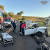 MOTORISTA FICA FERIDO APÓS ACIDENTE ENVOLVENDO ÔNIBUS E QUATRO CARROS NA PR-445 EM LONDRINA