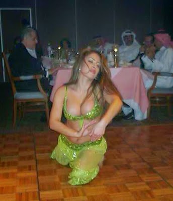 Arabian Sexy Women Dancing In Hotel