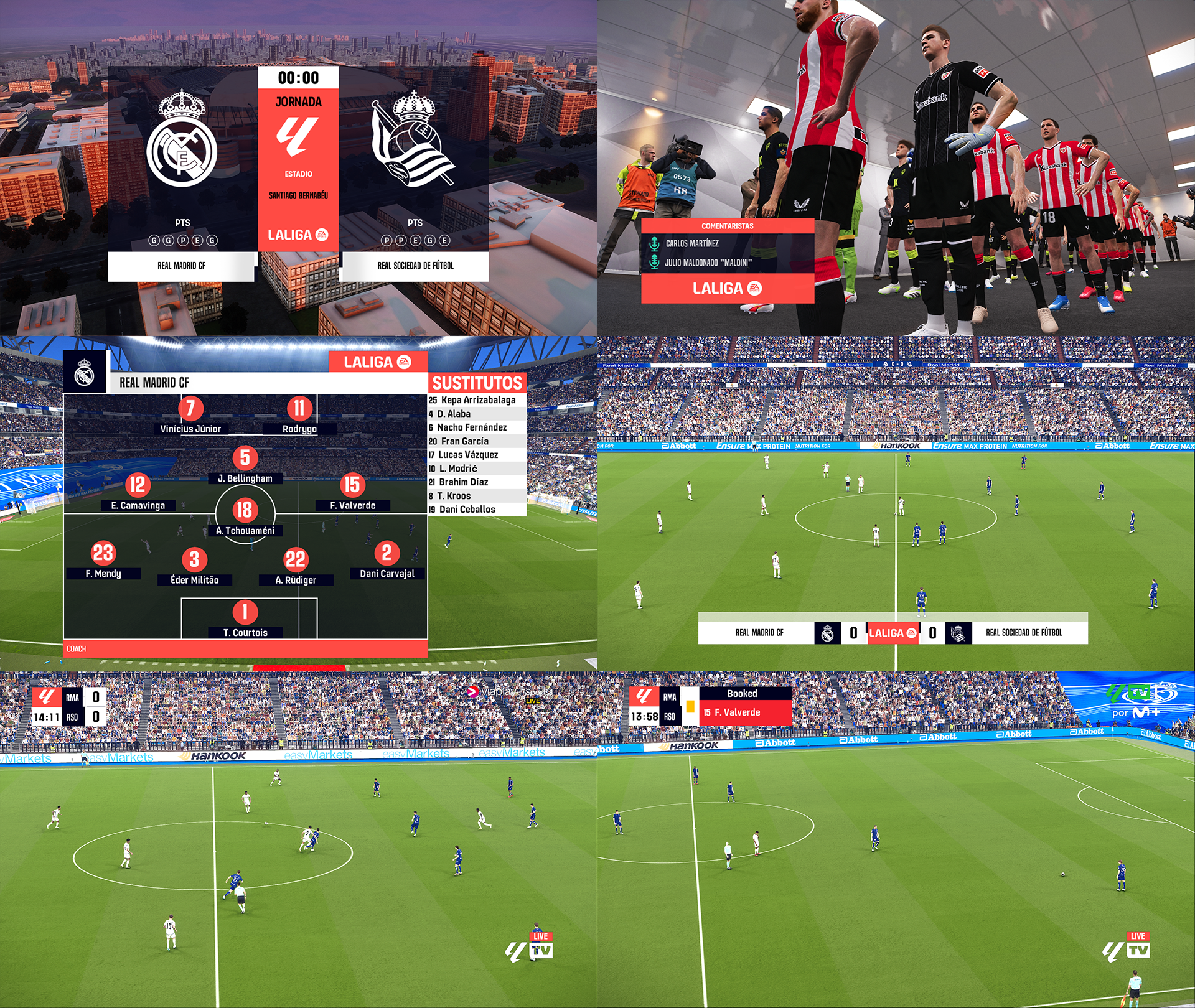 PES 2021 La Liga EA Sports 2023-24 Scoreboard