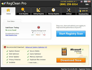 RegClean Pro v6.2 Full Version with Serial key