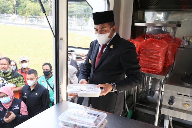 Edy Rahmayadi Harapkan Truk Makanan ACT Bantu Masyarakat Terdampak Pandemi