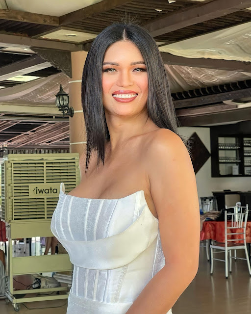 Jill Daza-Orcine – Most Beautiful Philippines Trans Woman in High Slit Maxi Dress