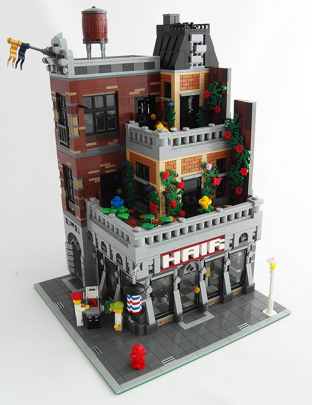 DeToyz Shop: Lego MOC - Terrace Apartment