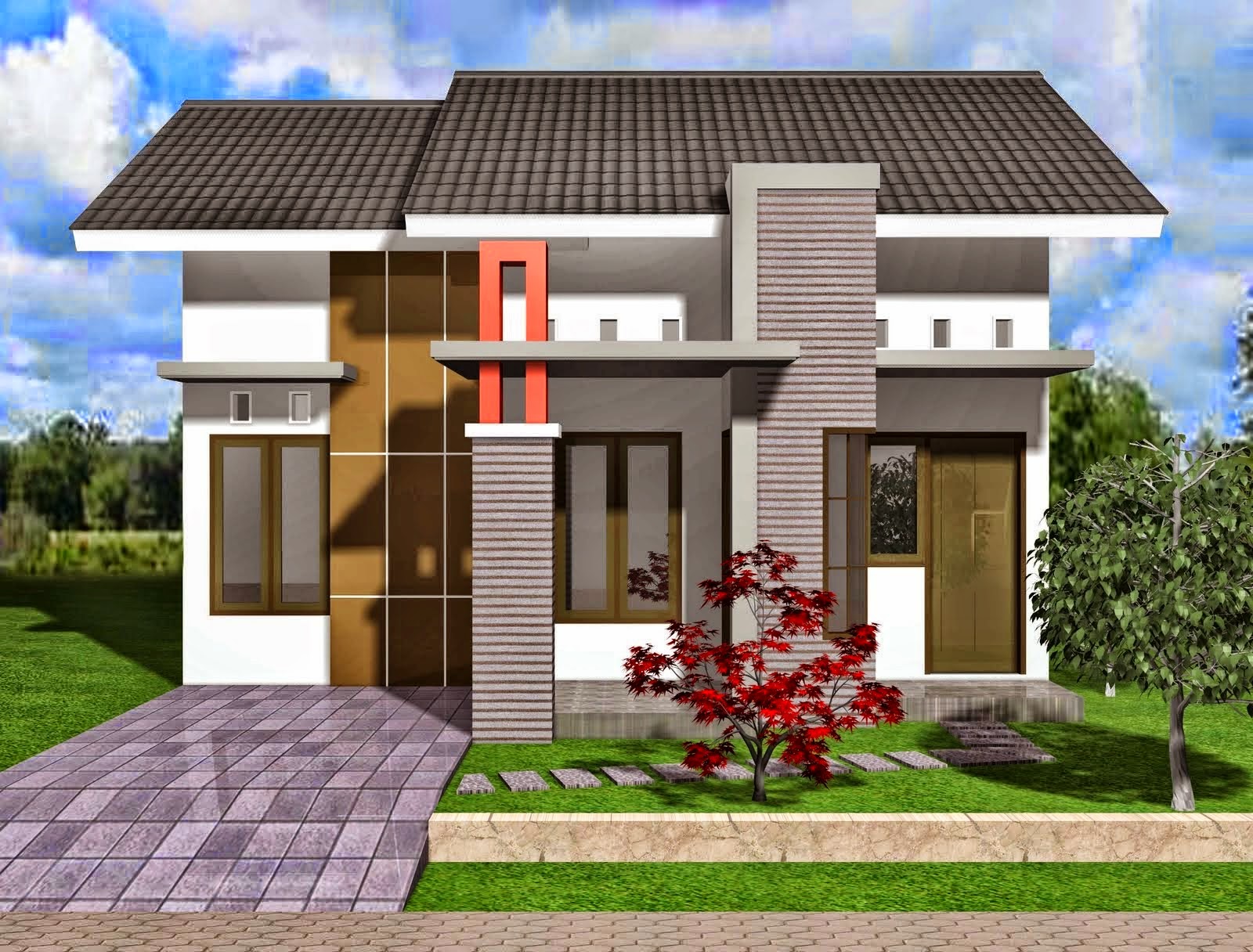 Seruling Maut 50 Desain Rumah Minimalis Type 45 Modern Terbaru