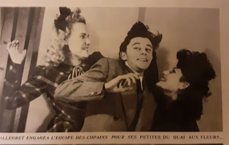 Durant le tournage... (Cinémonde n°1330, 1959)