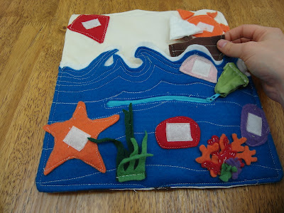 Under the Sea Quiet Book Page