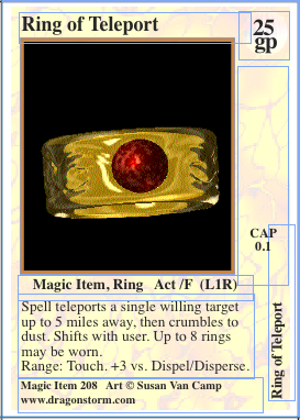 Ring of Teleport