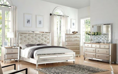 Glass Bedroom Furniture Sets