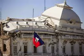palais national d'Haiti effondré
