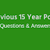 Ace Your Polity Exam with Previous 15 Years Polity Questions [PDF Download]