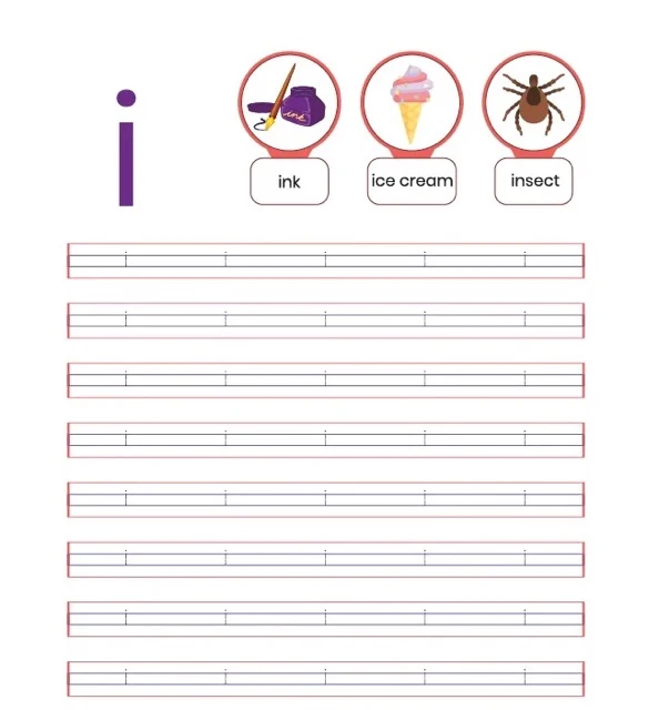 ENGLISH ALPHABET A TO Z SMALL LETTERS