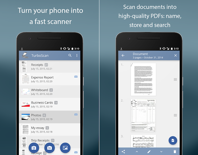 Screenshot TurboScan: document scanner 