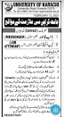 Job in Karachi university latest jobs 2021 Feb newspaperjobpk123 :