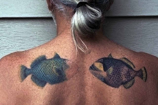 Tattoos Two Fish Piranha
