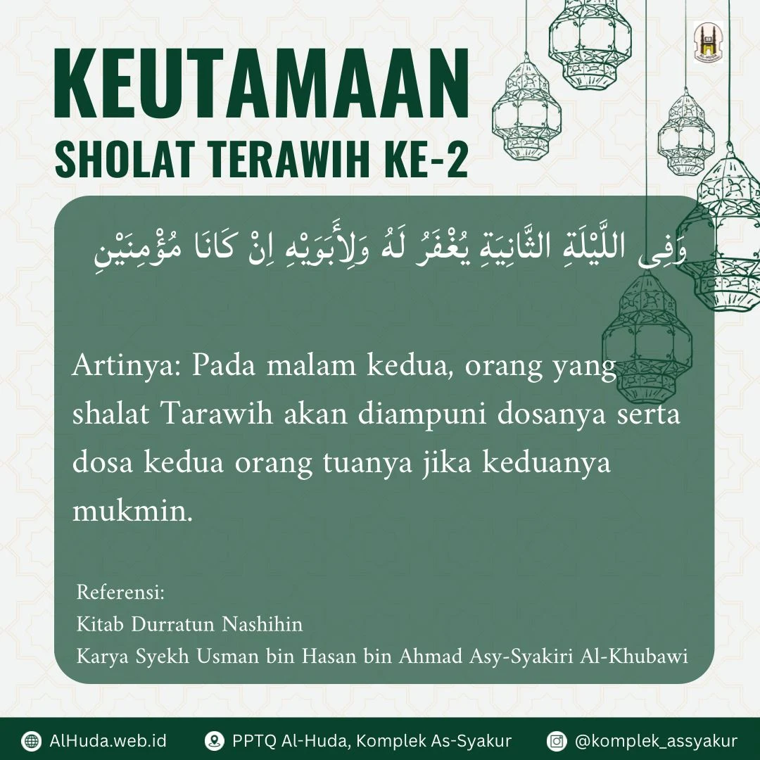 Sholat Tarawih Malam ke-2