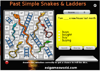 http://www.eslgamesworld.com/members/games/grammar/New_Snakes_%20Ladders/Past_simple_tense.html